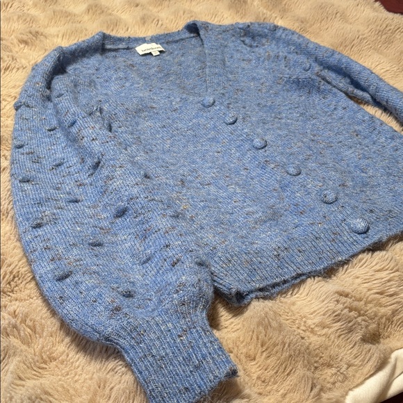 Heartloom Speckled Blue Knit Top - Picture 2 of 14